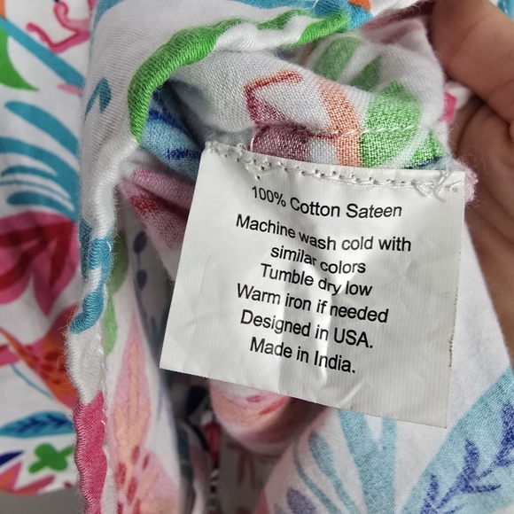 JAYES STUDIO Monkey's Sleep Shirt Bright Multicolored Womens Size S (4-8) - Picture 9 of 13